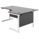 Olton Single Cantilever Corner Office Desk